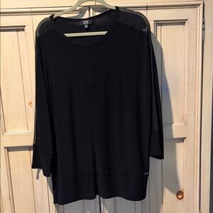 Jones New York Black Women's Blouse